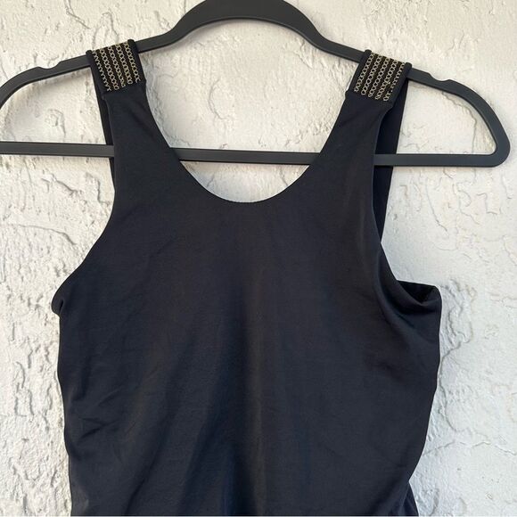 LITTLE PEIXOTO Swimsuit Girl's 16 Ivy Goldtone Strap One-Piece - Picture 3 of 8